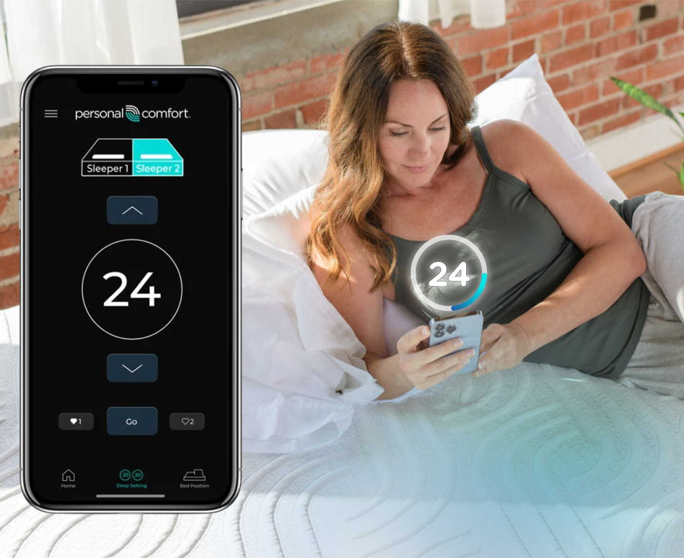 smart bed adjustability