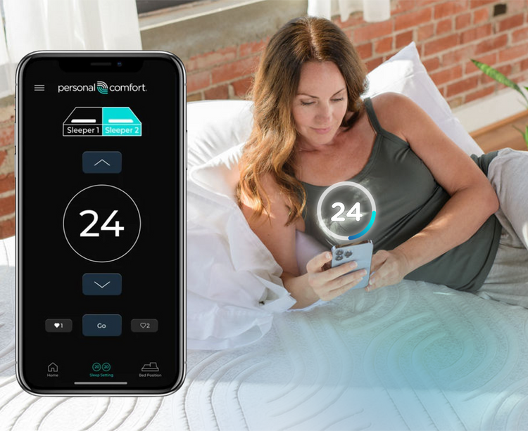 Perfect Comfort Smart Bed by Personal Comfort | Compare to Sleep Number Bed