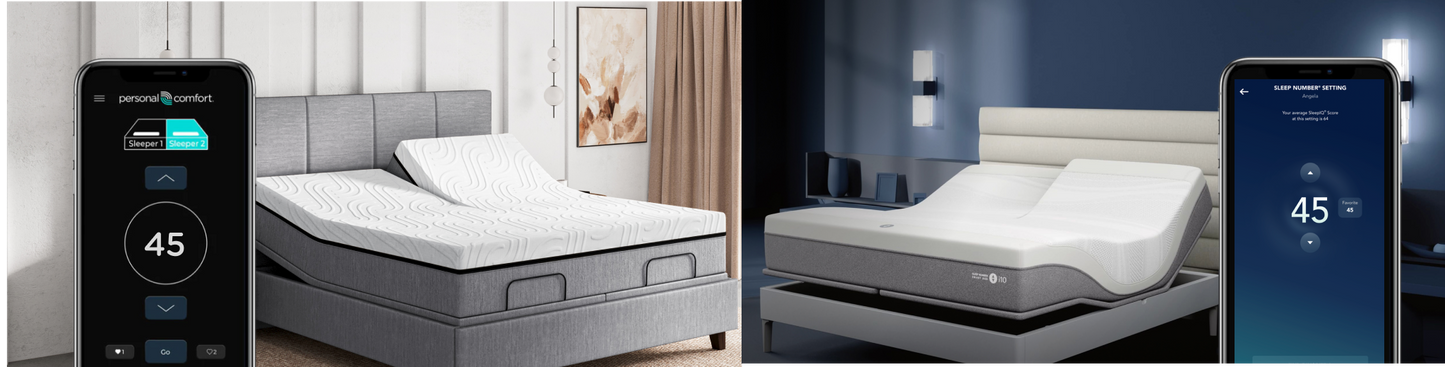 sleep number bed vs personal comfort bed