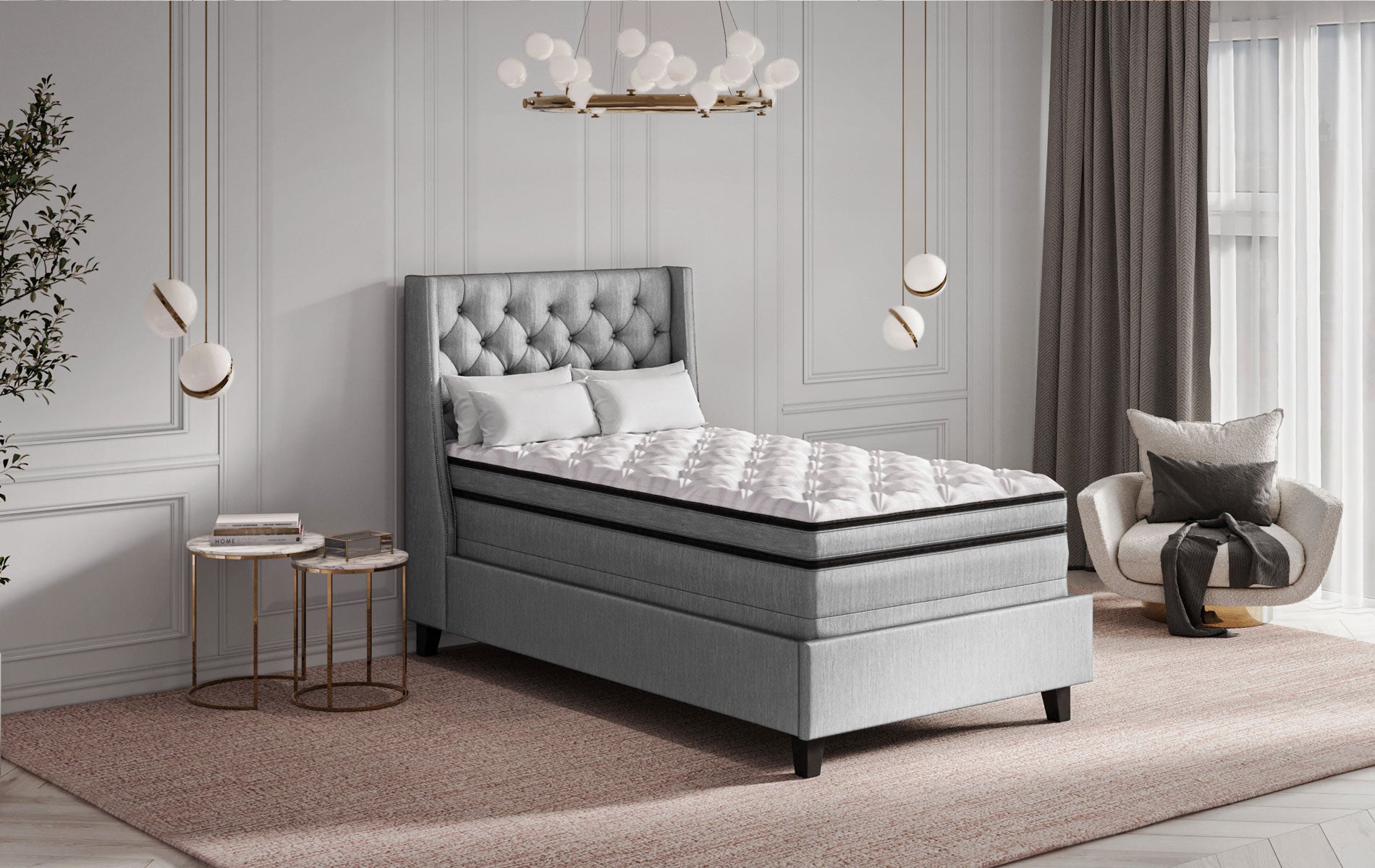 Twin size shop sleep number bed