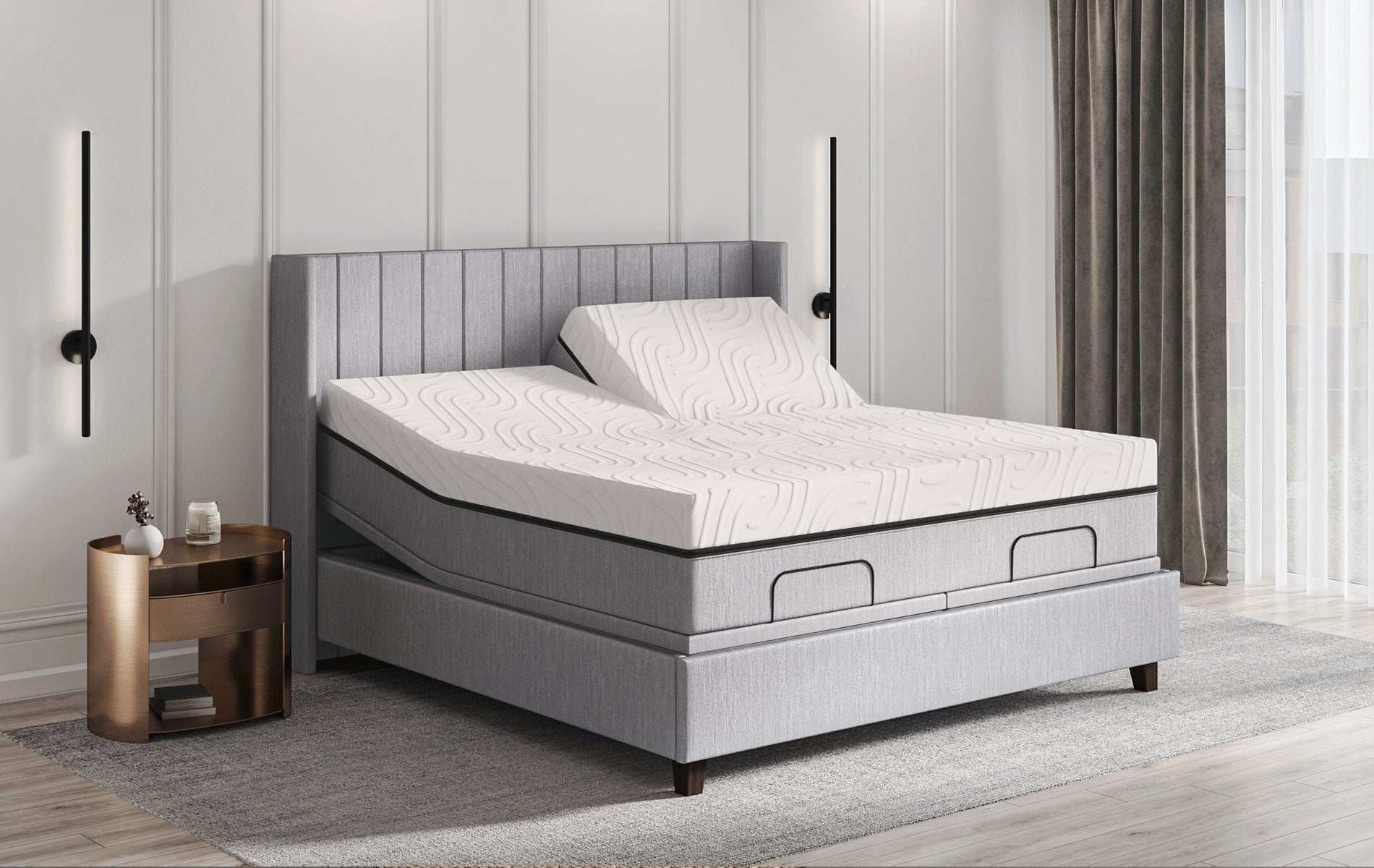 The New Presidential Bed On Board Is Rated For Maximum Comfort During Trans-atlantic Flights