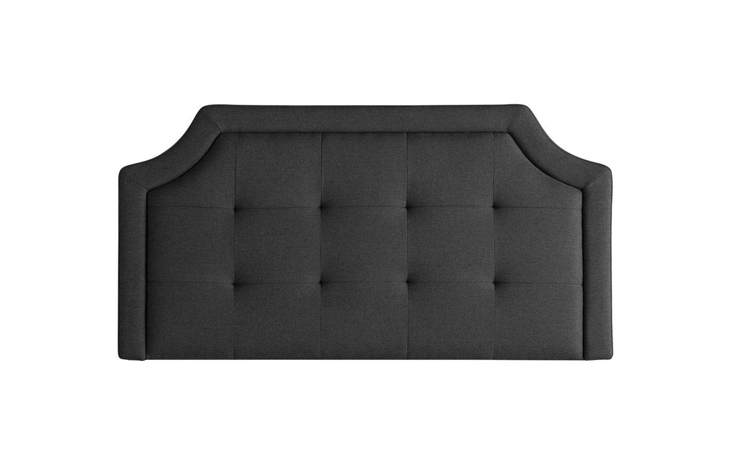 
                  
                    Rounded Upholstered Headboard
                  
                
