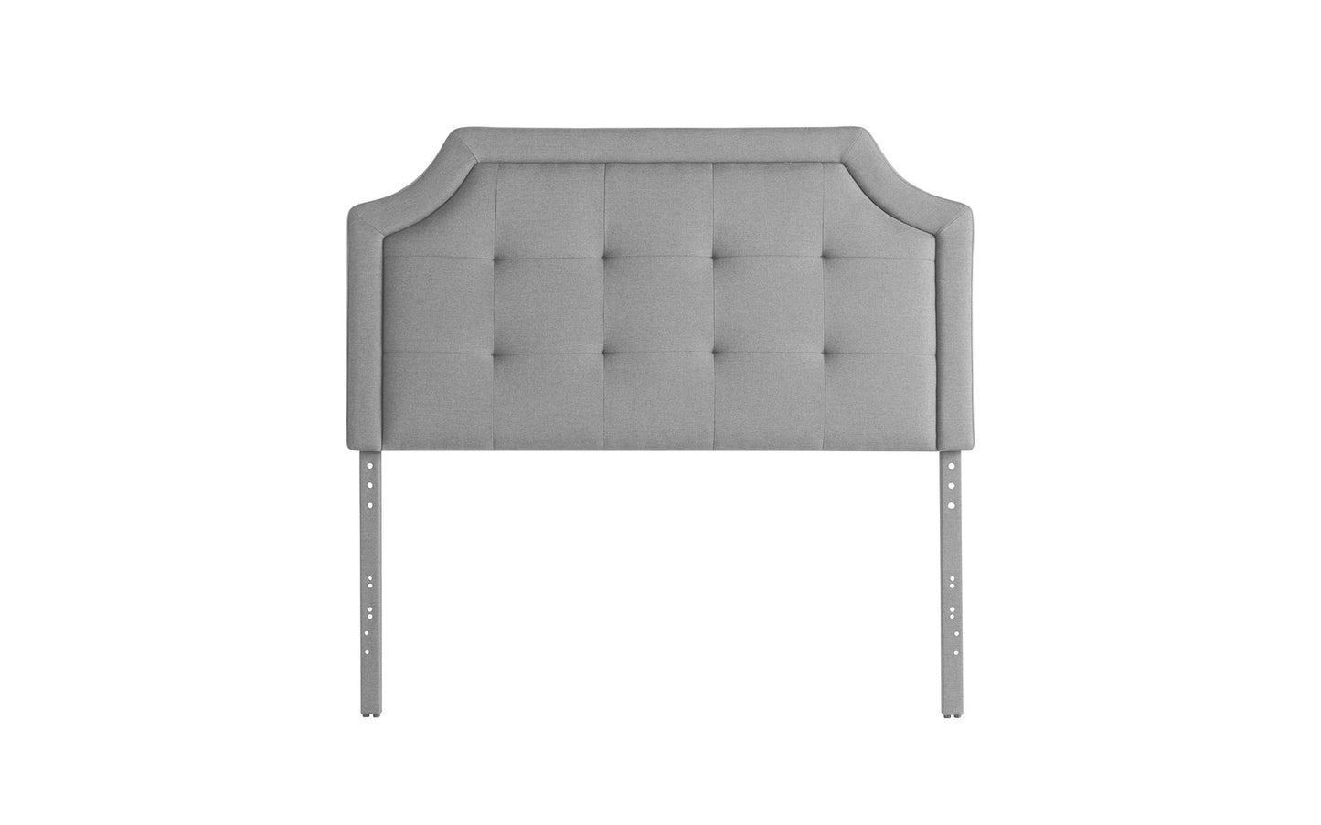 
                  
                    Rounded Upholstered Headboard
                  
                
